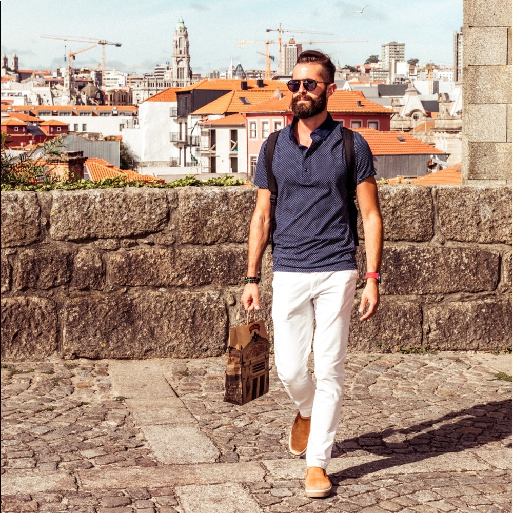 Express Slim Fit Stretch Polo